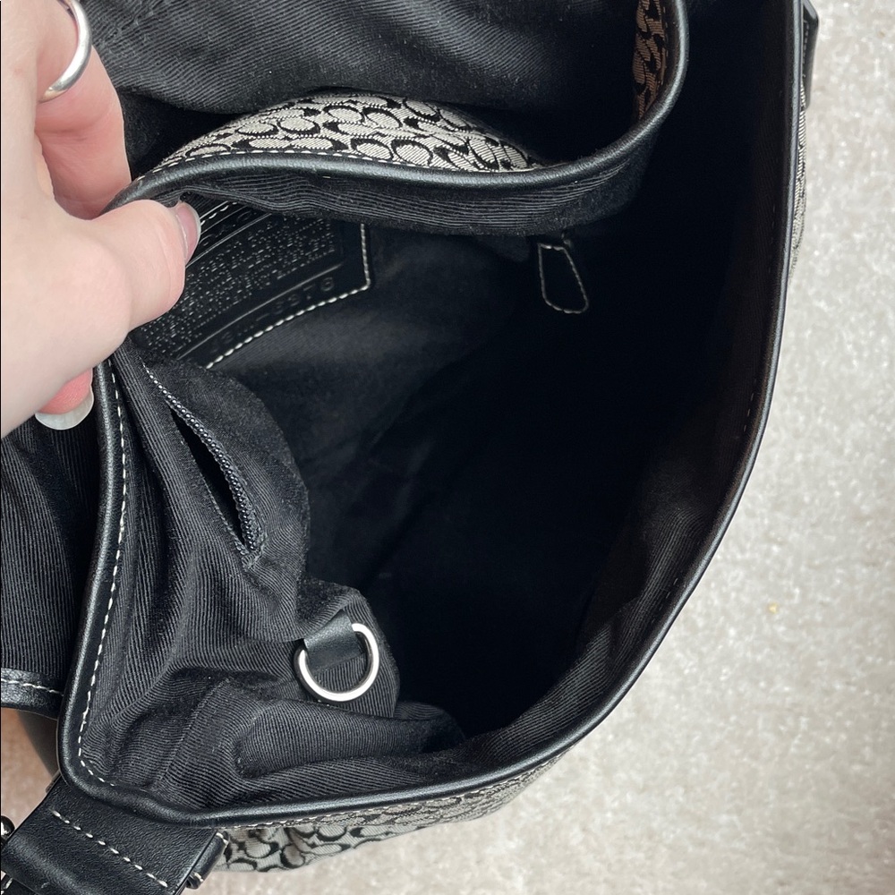 Coach Monogram Shoulder Bag - Picture 11 of 12